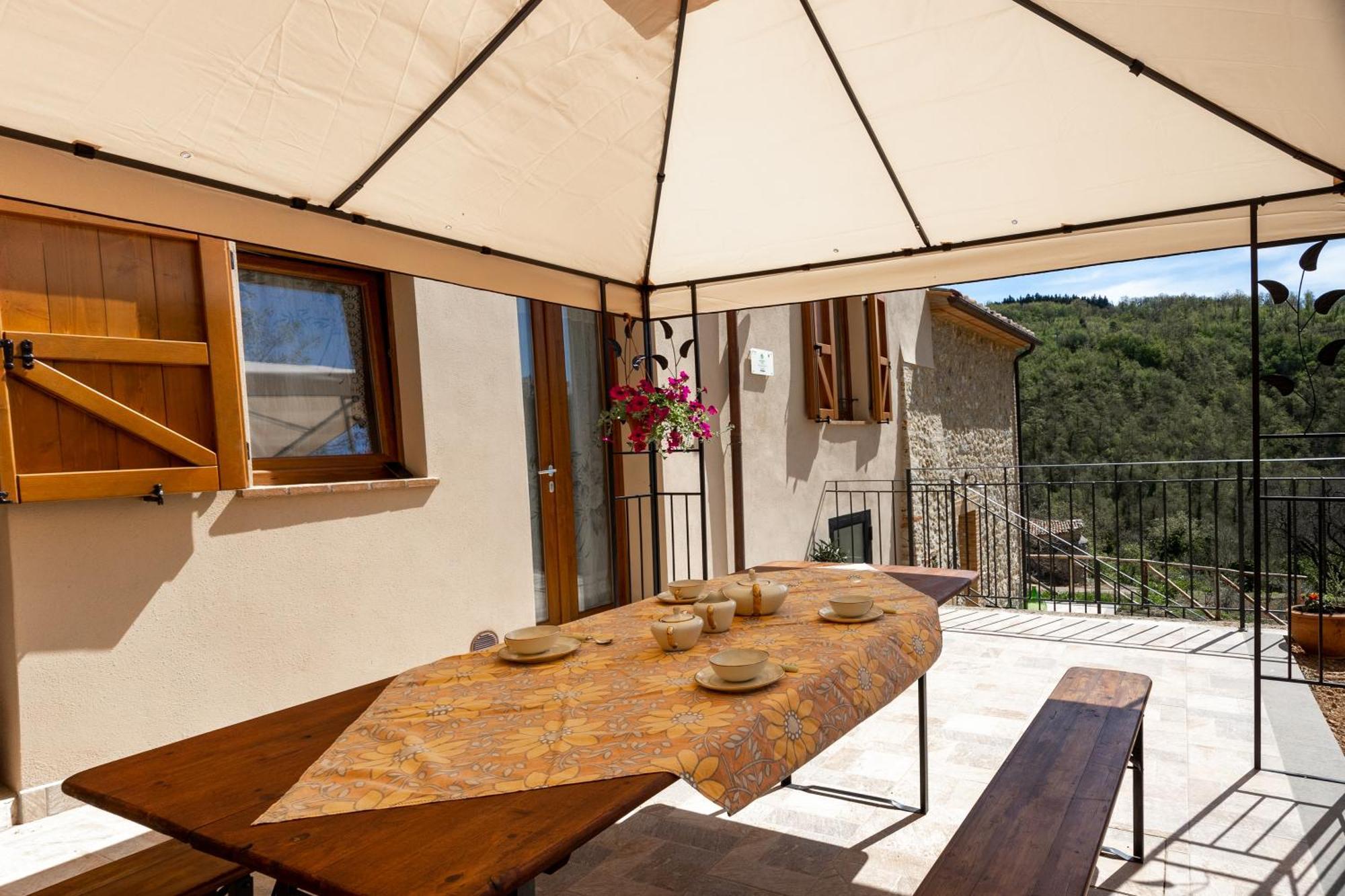 Podere Del Ciacchi Among Tuscany Greenery - Happy Rentals Montieri Εξωτερικό φωτογραφία