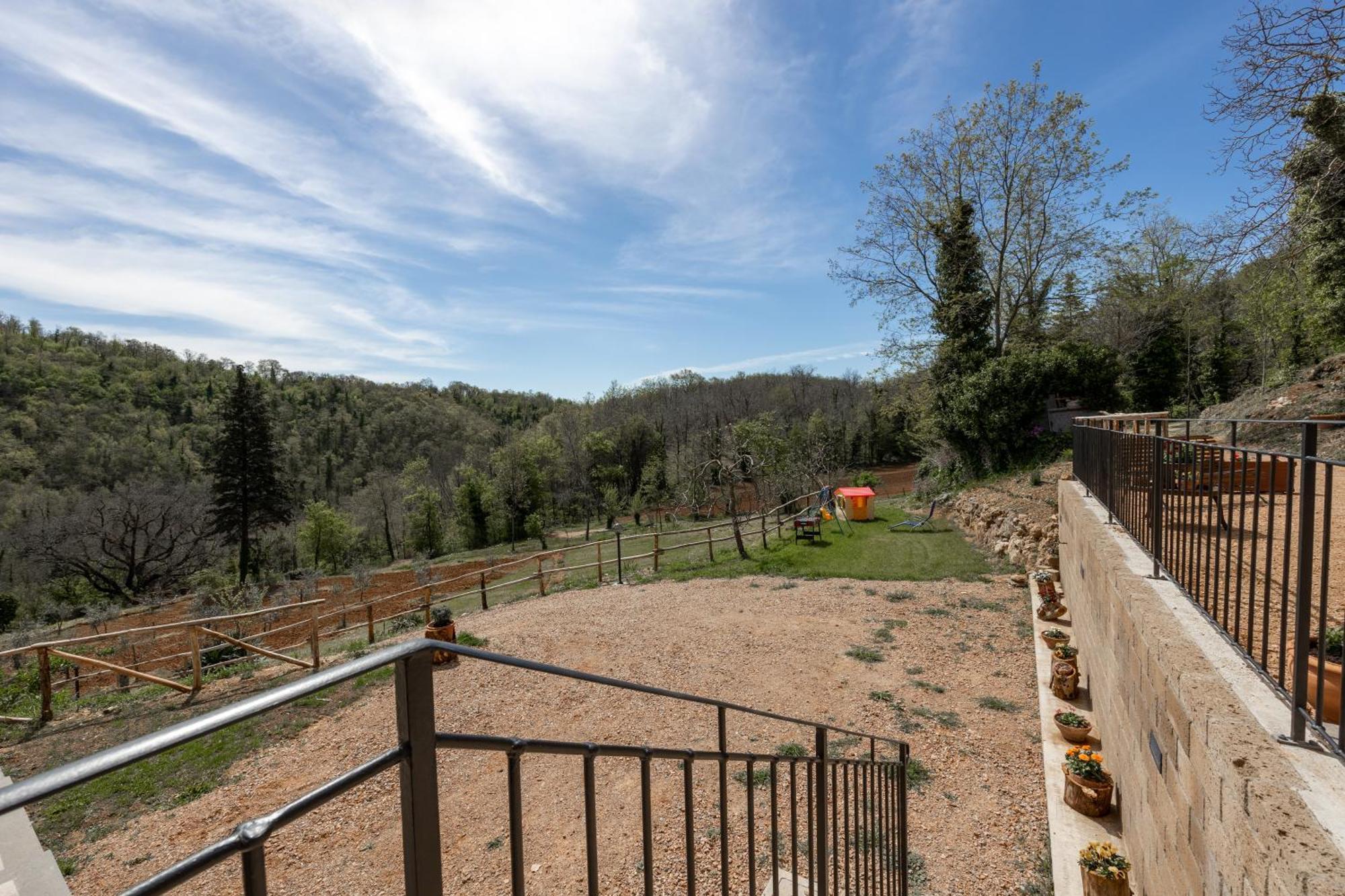 Podere Del Ciacchi Among Tuscany Greenery - Happy Rentals Montieri Εξωτερικό φωτογραφία